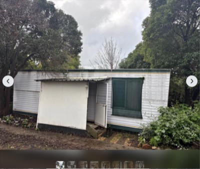 Transportable cabin / granny flat, 8m x 3.2m