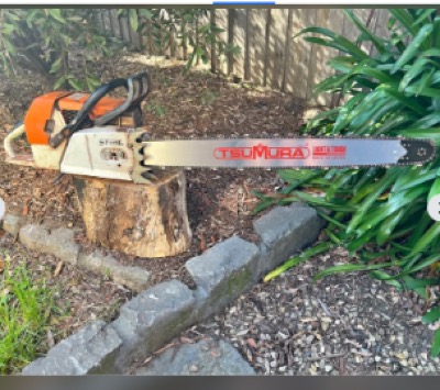 Stihl MS880, 36in and 25in bars, recently serviced